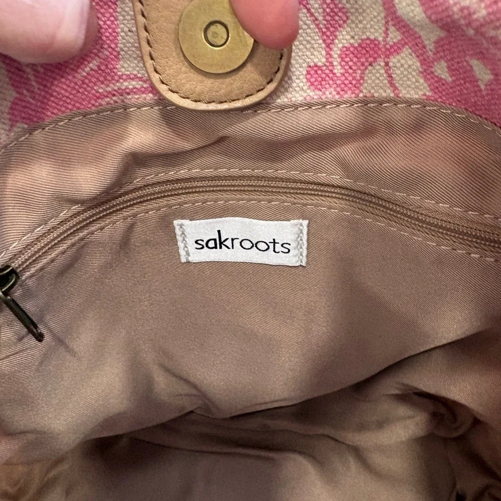 NWOT Sak Roots Roma Shopper Handbag - Picture 5 of 12